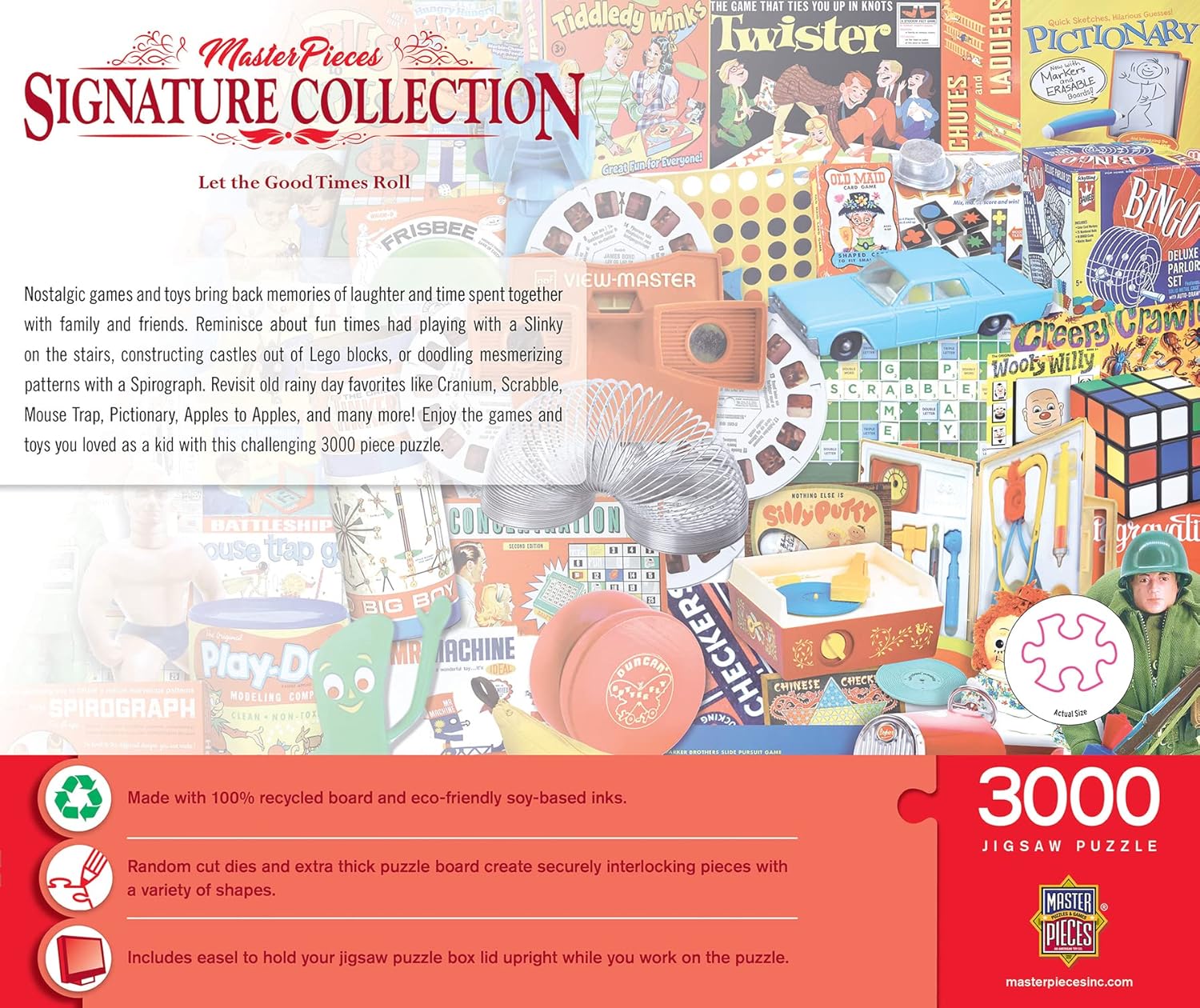 MasterPieces Rompecabezas de 3000 piezas para adultos, familia o niños, Let The Good Times Roll, 32 x 45 pulgadas