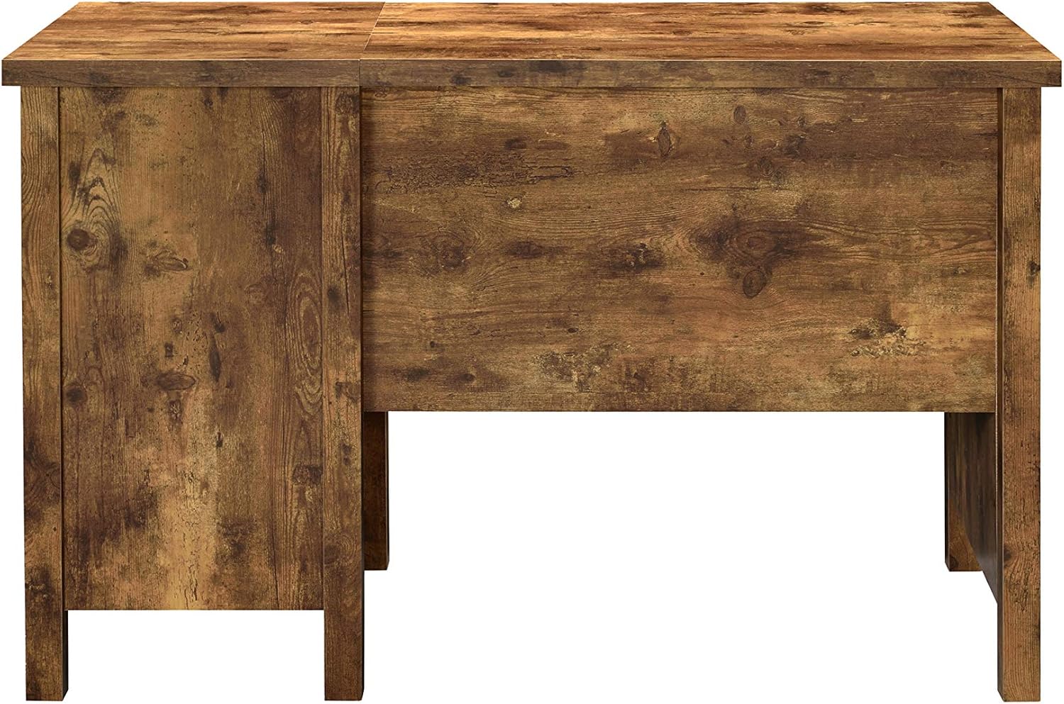 Coaster Furniture Delwin 881240 – Armario de archivos con tapa de elevación antigua, nuez moscada