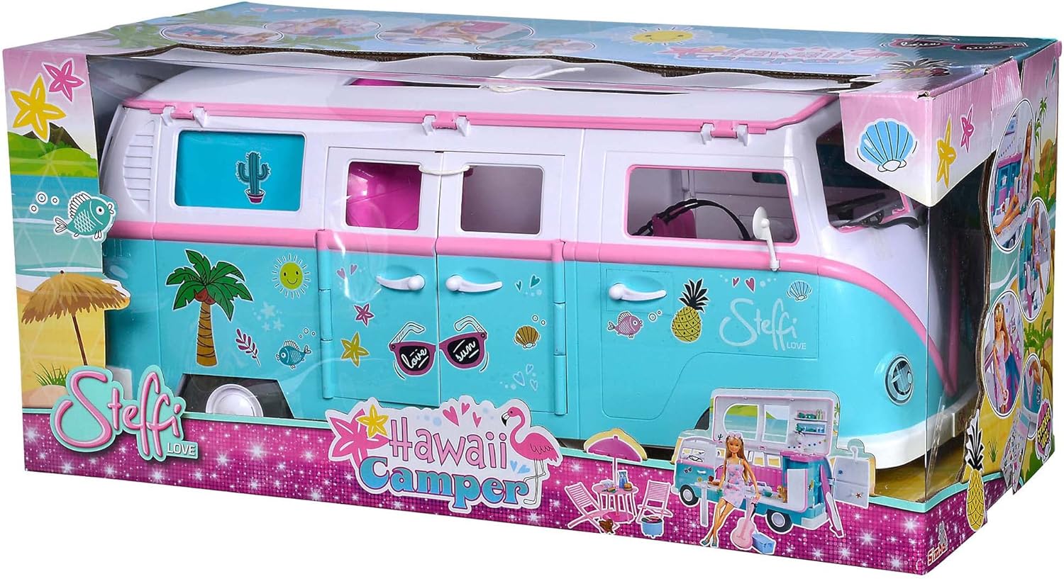 Simba Steffi Love – Hawaii Camper, multicolor