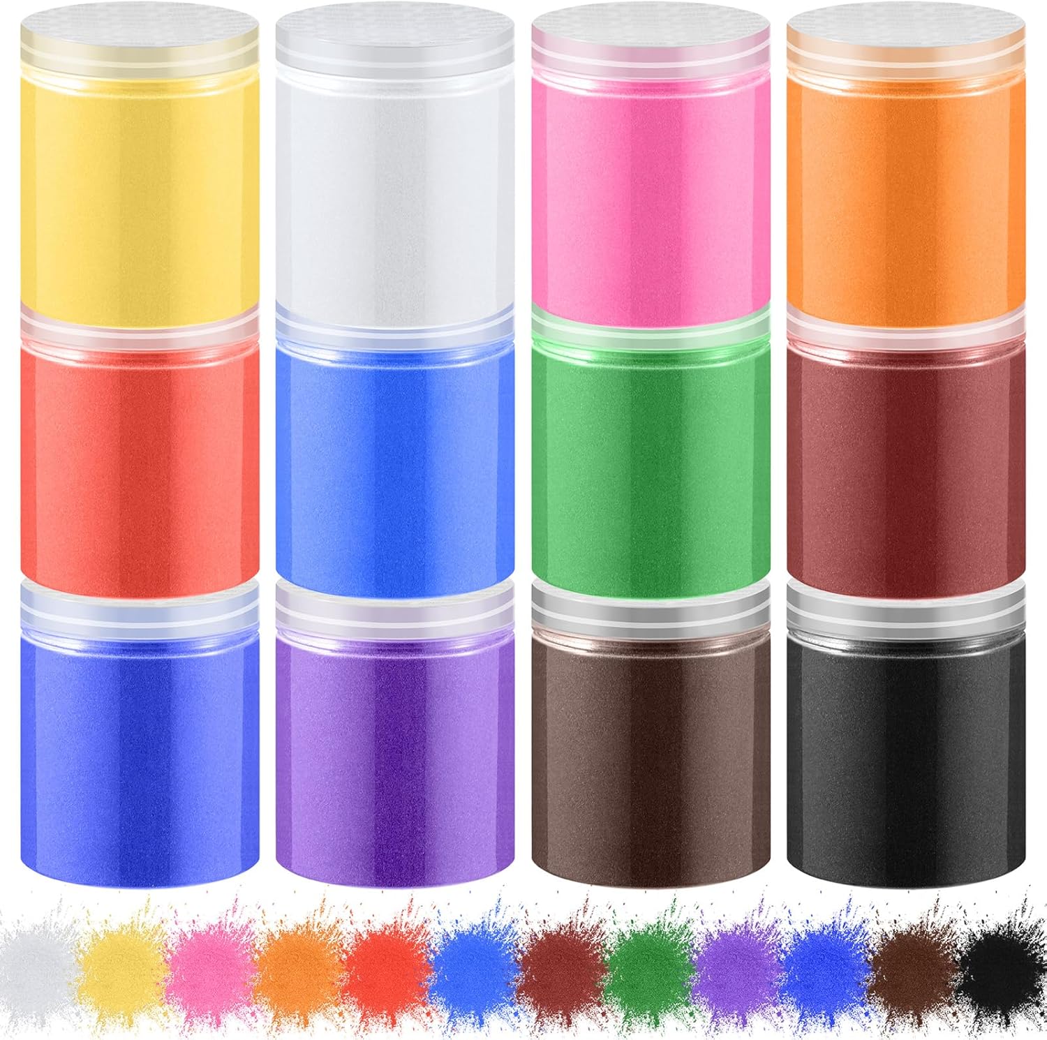 Arena de 12 colores, arena de 17.2 libras, arena decorativa para arte de arena, arte y manualidades, kit de arena para pintar, dibujo, decoración de