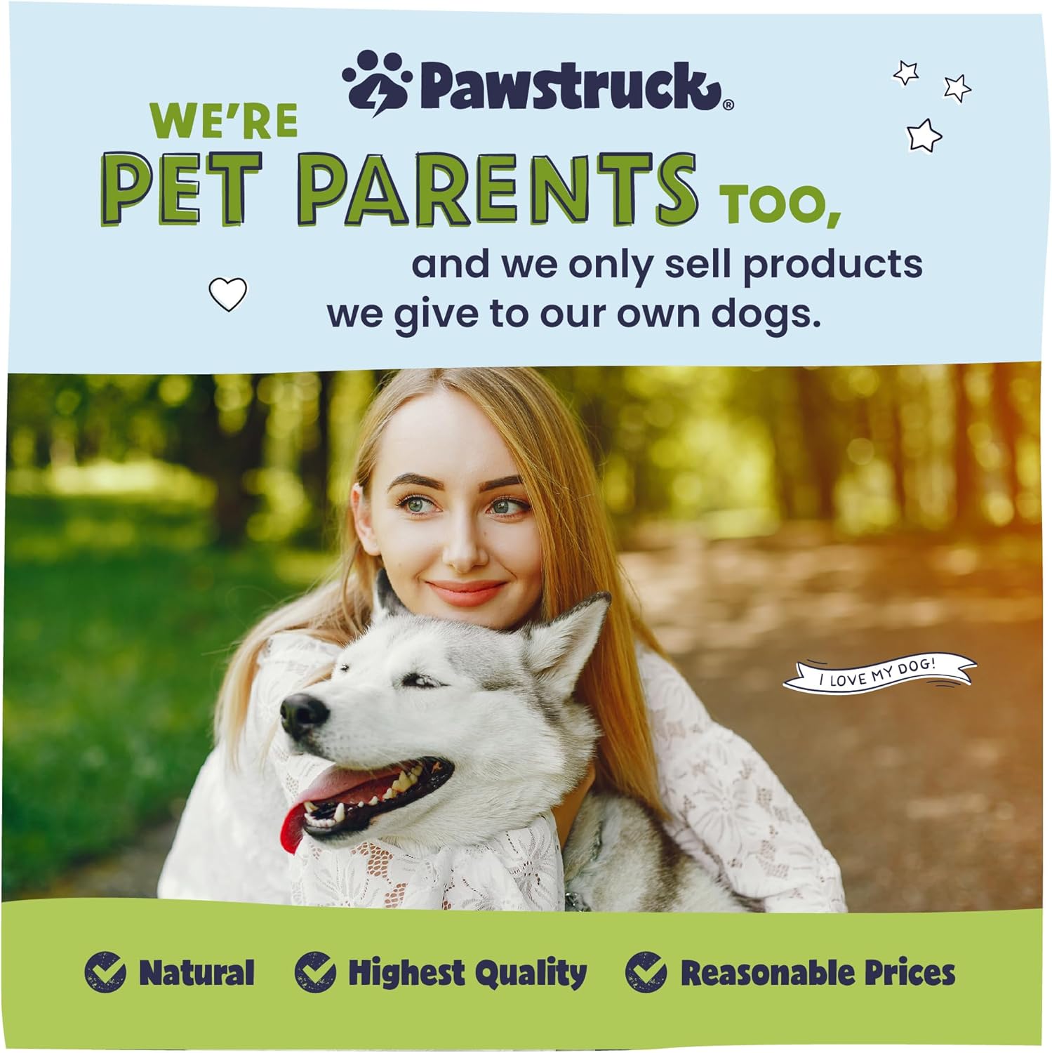 Pawstruck All-Natural 7″ Bully Sticks for Dogs – Best Long Lasting, Rawhide Free, Low Odor & Grain Free Dental Chew Treat – Healthy Single