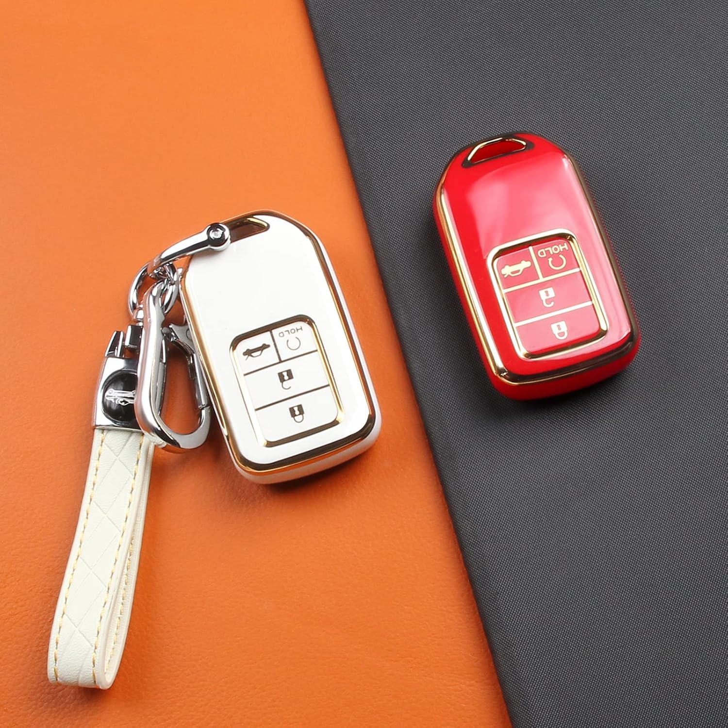 Funda para llavero Honda – Funda para llavero Honda Accord Civic CRV Pilot Odyssey