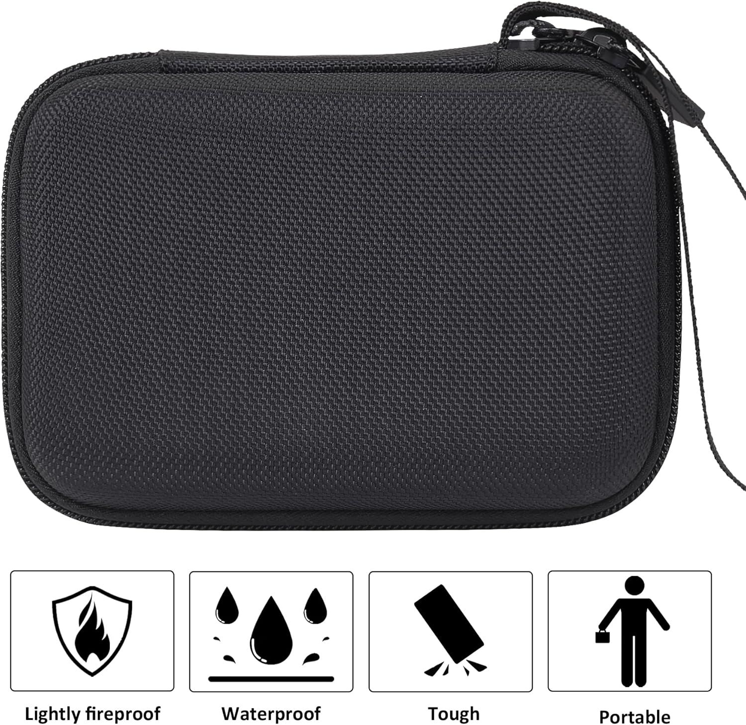 co2CREA Funda rígida compatible con tarjeta de expansión de almacenamiento Seagate Unidad de estado sólido SSD Disco duro externo HDD portátil