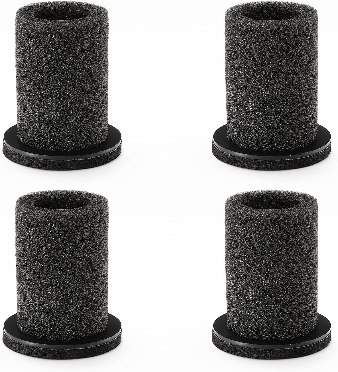 Bagotte Replacement Filters BHV10 Handheld Vacuum Cleaner, Washable Reusable Foam Filter and HEPA Filter for Effective Filtration, 4-Pack