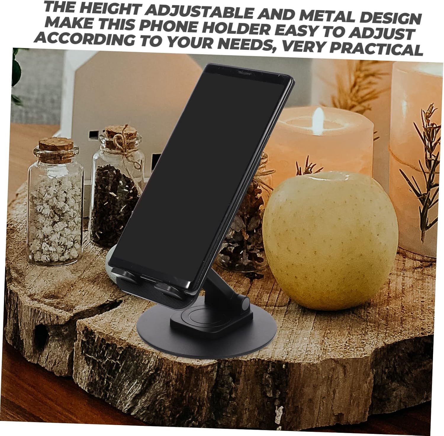 UKCOCO Soporte de teléfono móvil plegable para teléfono móvil, suministros de escritorio, soporte plegable para teléfono móvil, soporte para