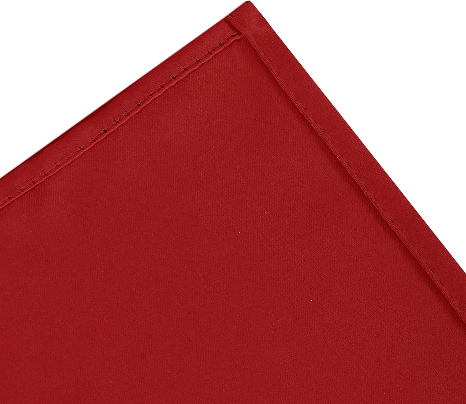LEMOMO Cortinas opacas de 52 x 84 pulgadas, juego de 2 paneles de cortinas rojas brillantes con aislamiento térmico para oscurecer la habitación