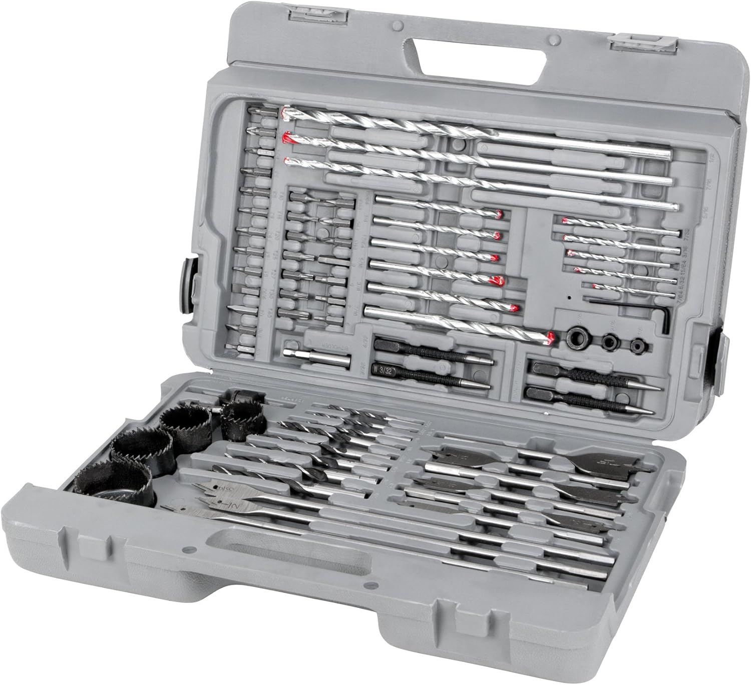 Performance Tool W1368 Juego de brocas maestras de 204 piezas
