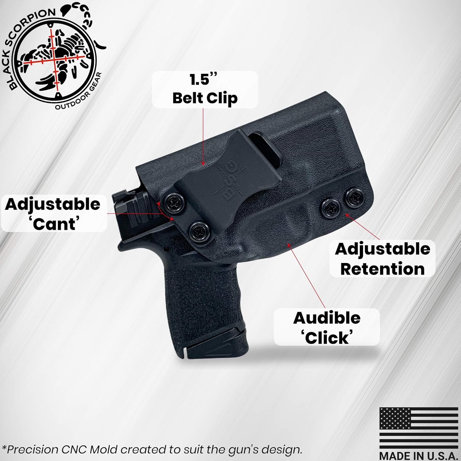 IWB – Funda de perfil completo para Beretta APX A1 Carry