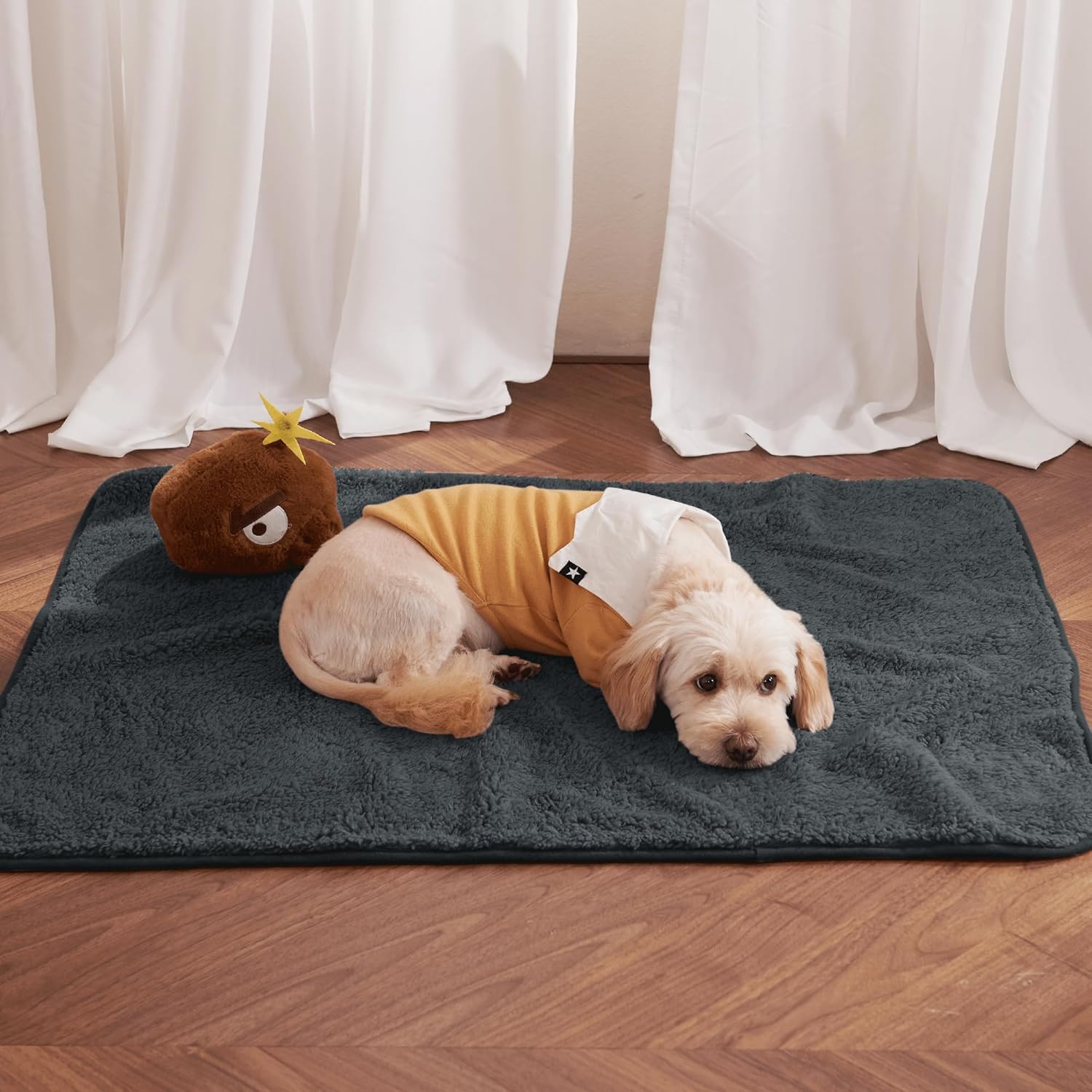 NICETOWN Mantas impermeables para perros pequeños  Manta para gatos pequeños, lavable para proteger el sofá y los muebles, manta de forro polar
