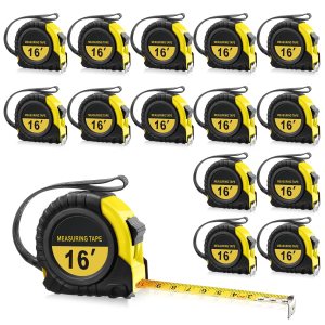 Yunsailing Cinta métrica retráctil de 16 pies16.4 ft, cinta métrica retráctil de fácil lectura con fracciones de 18 pulgadas, cinta métrica pequeña Yunsailing Cinta métrica retráctil de 16 pies16.4 ft, cinta métrica retráctil de fácil lectura con fracciones de 18 pulgadas, cinta métrica pequeña