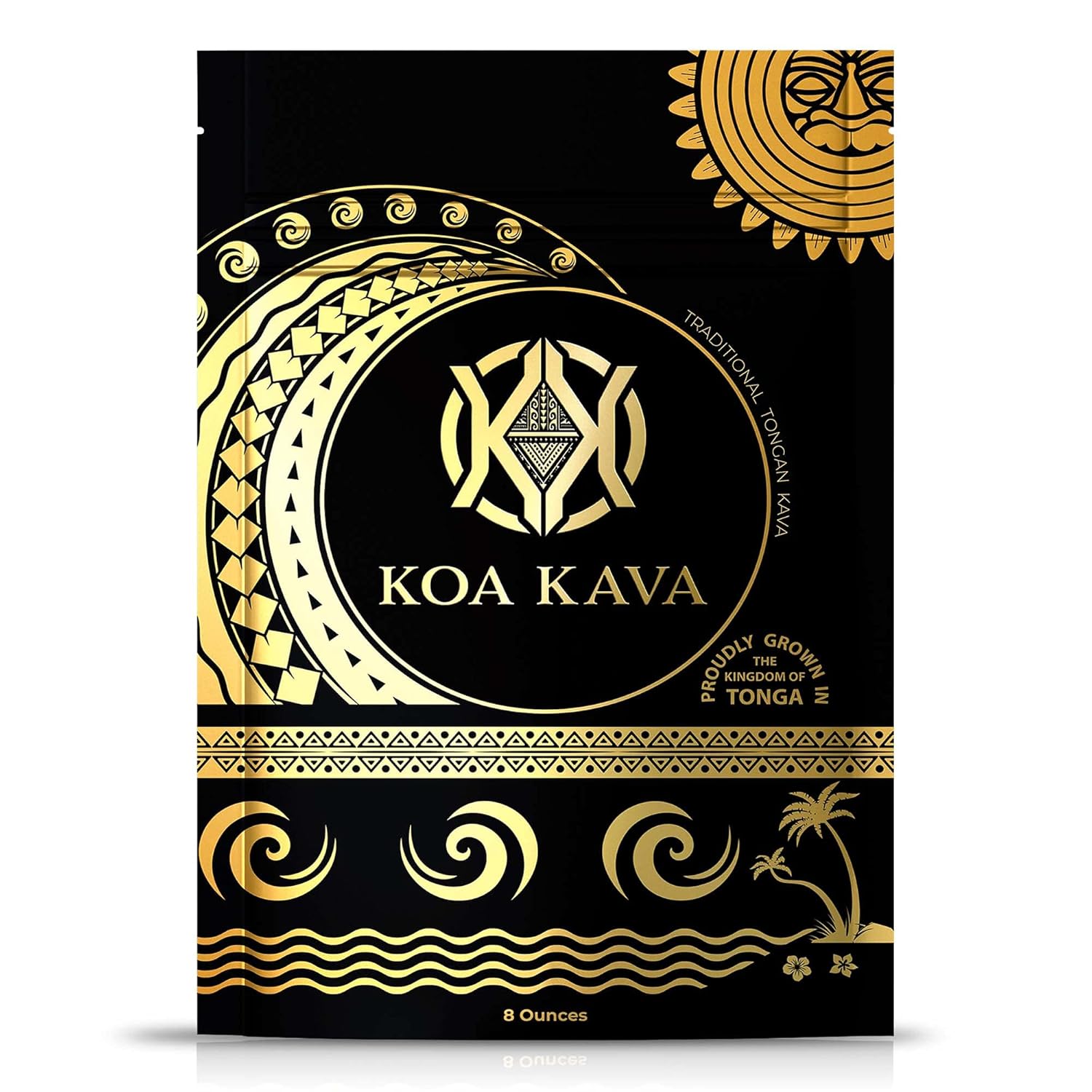 2.2 lbs Vanuatu más paquete de kava tongana de 8 oz