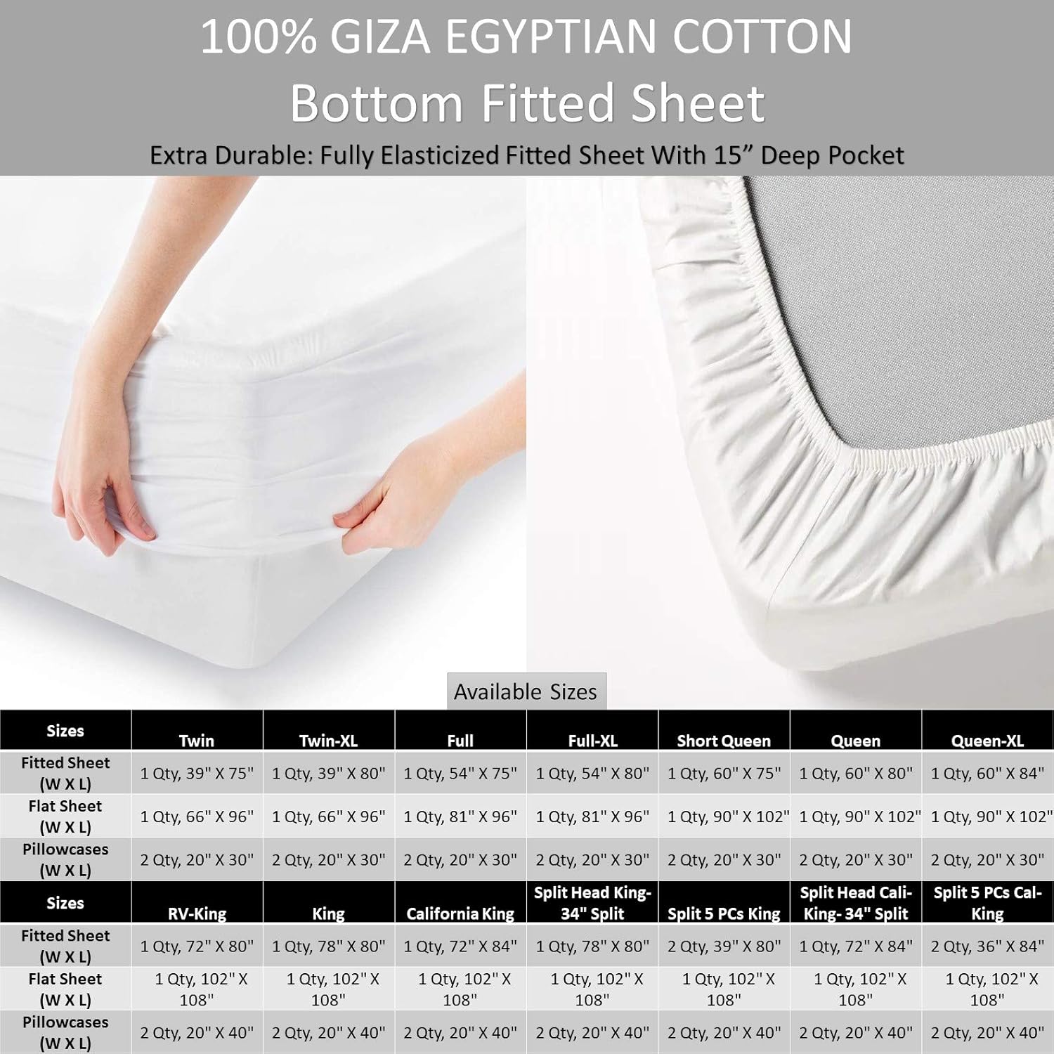 Femini Fashion Giza-Egyptian-Set-My-Sheet-&-Pillow – Juego de sábanas de 100 % algodón egipcio Giza de 1000 hilos, tamaño individual, color salvia,