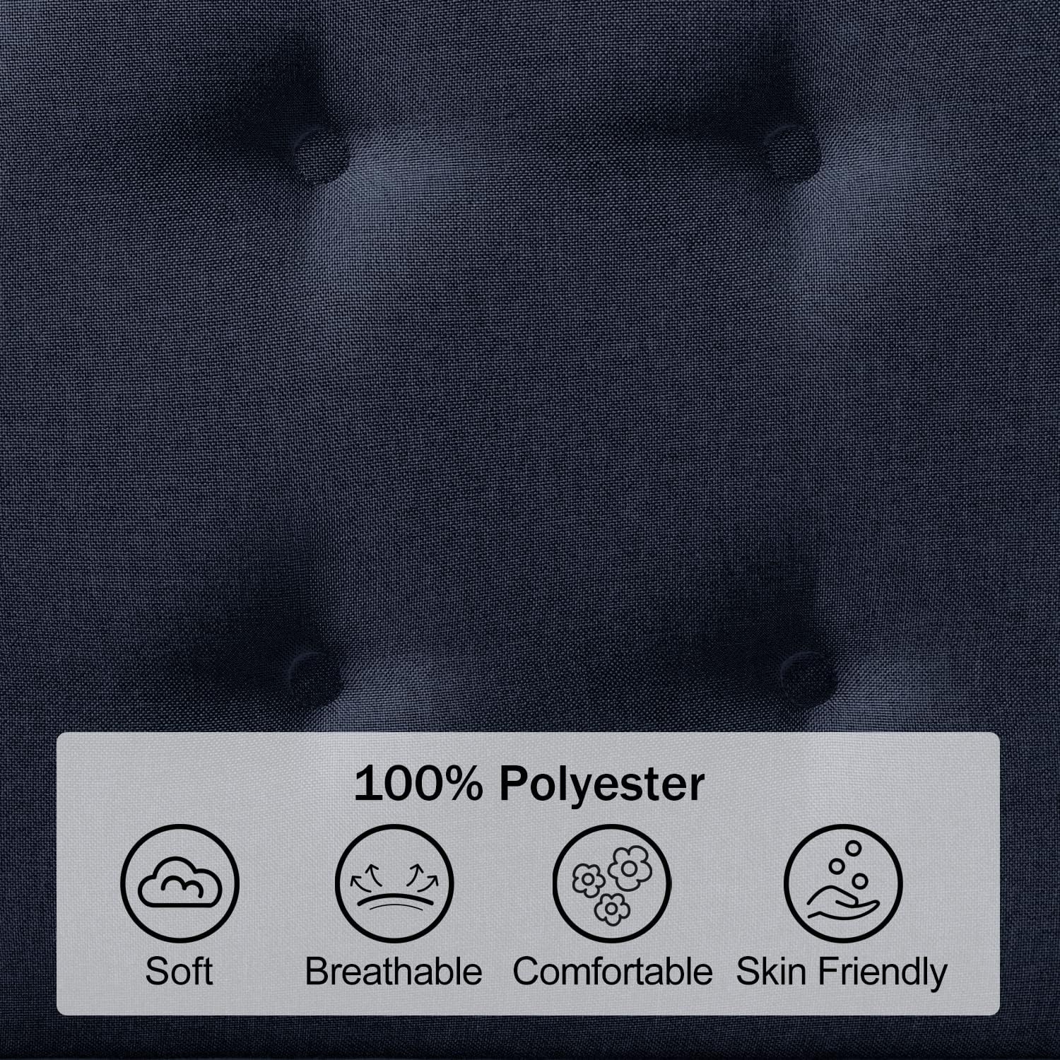 downluxe Cojines de espuma viscoelástica para sillas de comedor, almohadillas antideslizantes para sillas de cocina y sillas de oficina, en forma de