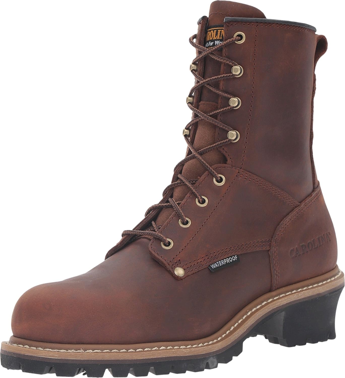 Carolina Botas Botas de maderero impermeables con punta de acero para hombre CA9821