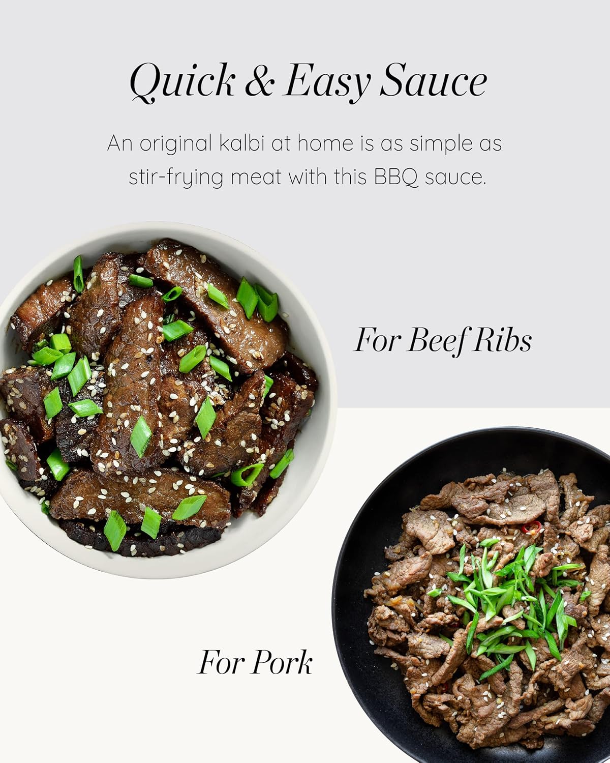 SEMPIO Salsa coreana de adobo Kalbi, auténtico sabor dulce y salado con salsa de soja y ajo. Cero grasas trans, perfecta para carne y barbacoa