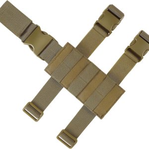 1 paquete de funda táctica para patas caídas, plataforma de nailon táctica MOLLE para patas de caída, plataforma ajustable para patas de caída, 1 paquete de funda táctica para patas caídas, plataforma de nailon táctica MOLLE para patas de caída, plataforma ajustable para patas de caída,