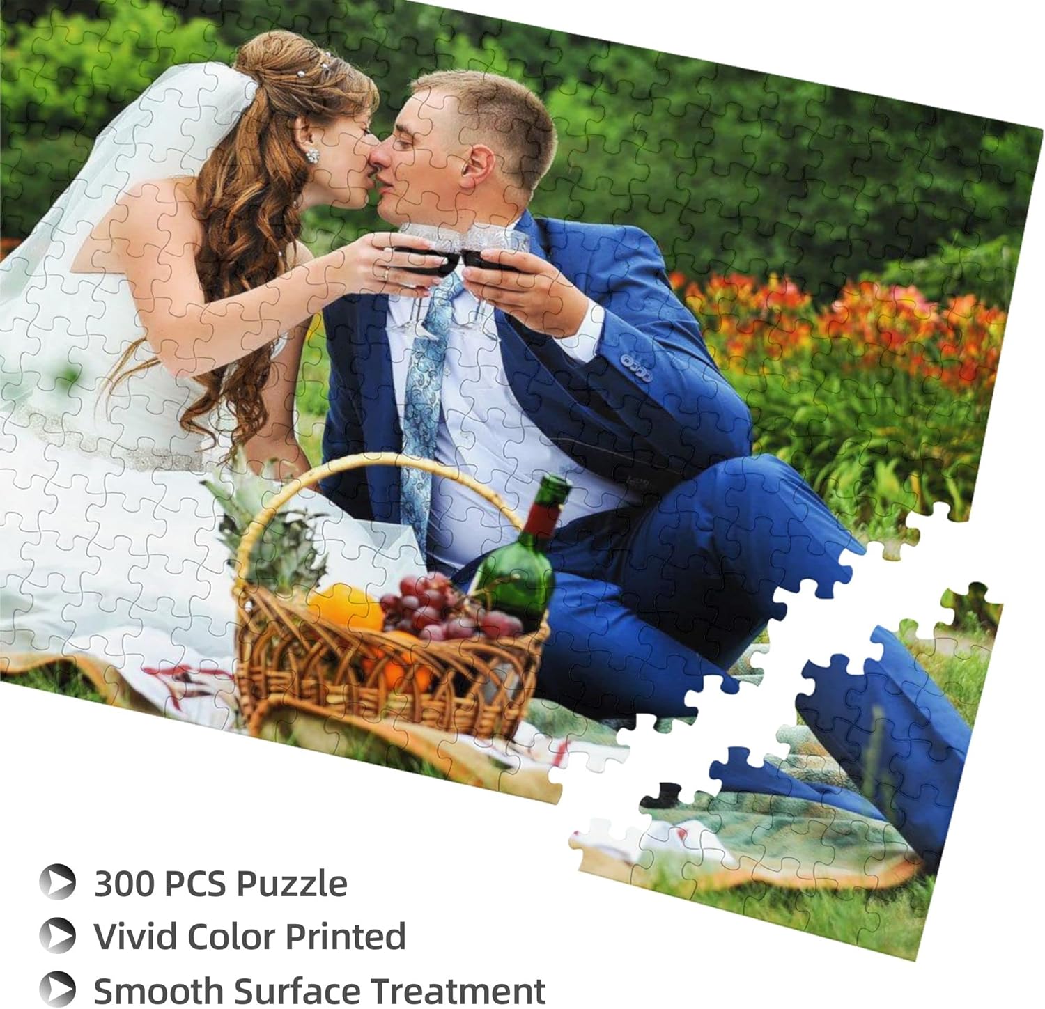 Rompecabezas personalizado de la foto 3005001000 piezas, rompecabezas personalizado para adultos y niños, familia, boda, graduación, regalo