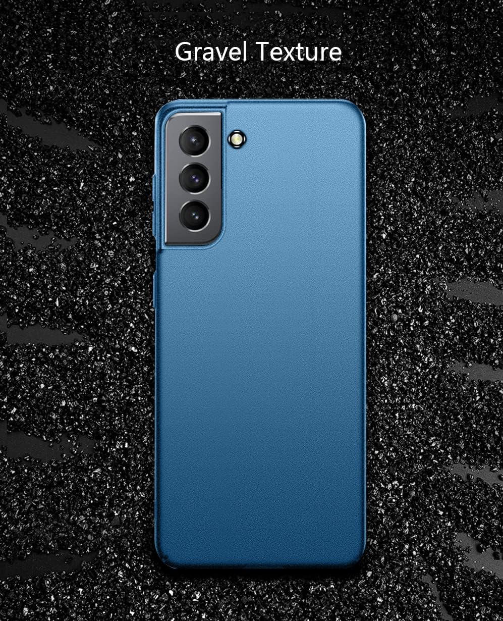 Bastmei Funda para Samsung Galaxy S21 FE 5G, extremadamente ligera, ultra ligera, súper delgada, protección de cámara, carcasa de PC dura para
