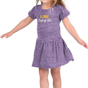 Little King NCAA Knobby – Vestido para niñas pequeñas, tallas 2T, 3T y 4T Little King NCAA Knobby – Vestido para niñas pequeñas, tallas 2T, 3T y 4T