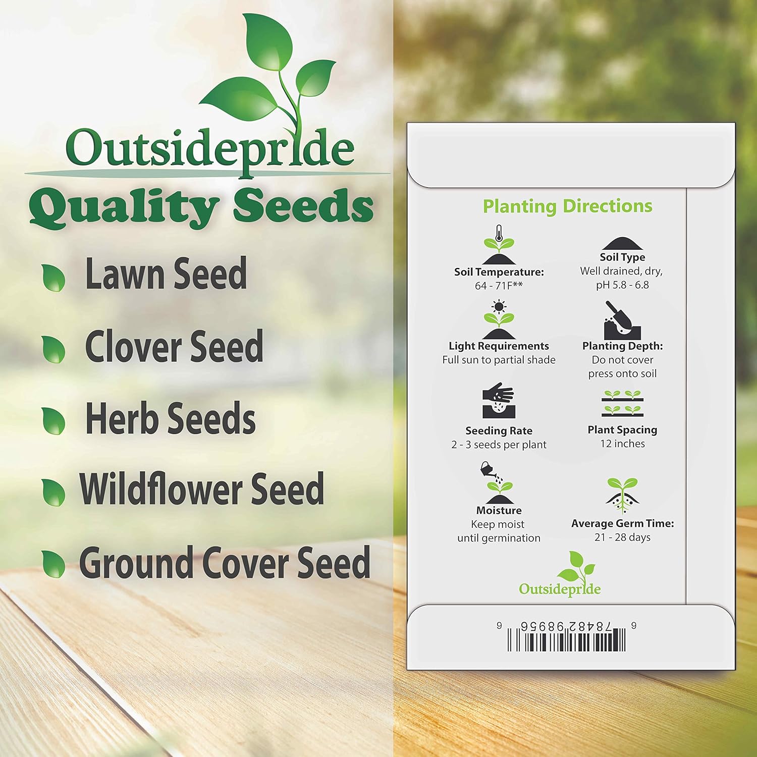 Outsidepride 100 semillas perennes Lewisia Rainbow Flower Seed Mix