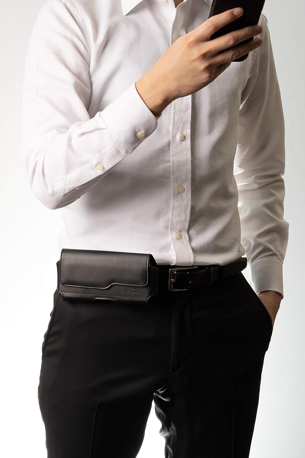 DeBin – Funda para Galaxy S23, S22, S21, S20, S10, S9, A10e, A01, Note 10, Clip para cinturón de teléfono celular, funda de transporte (se adapta a