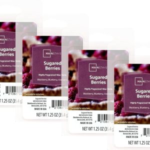 Mainstays – Cubos de cera perfumada de 1.25 onzas, paquete de 4 unidades (Bayas azucaradas) Mainstays – Cubos de cera perfumada de 1.25 onzas, paquete de 4 unidades (Bayas azucaradas)