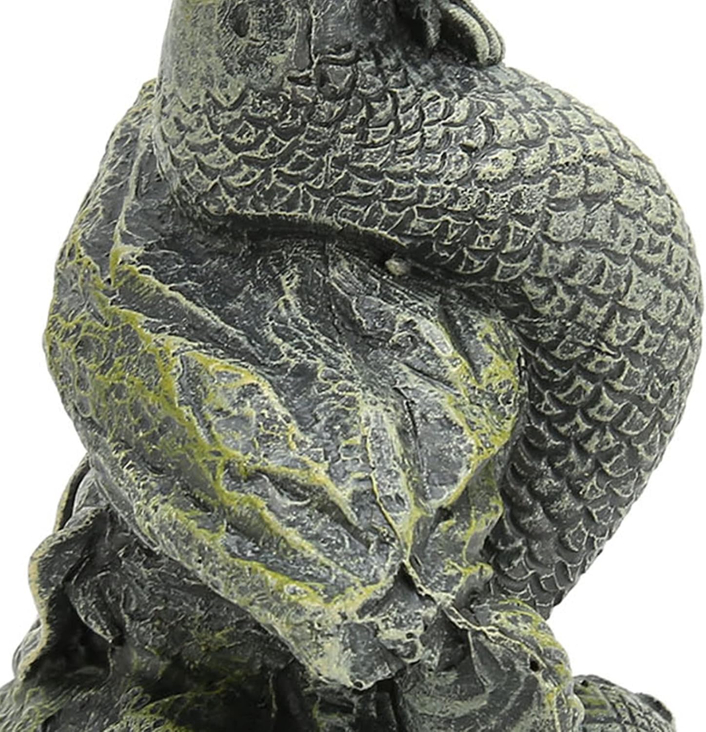 Decoraciones de pecera de sirena, estatua de sirena de acuario, hermosa decoración de resina segura para peceras para decoraciones