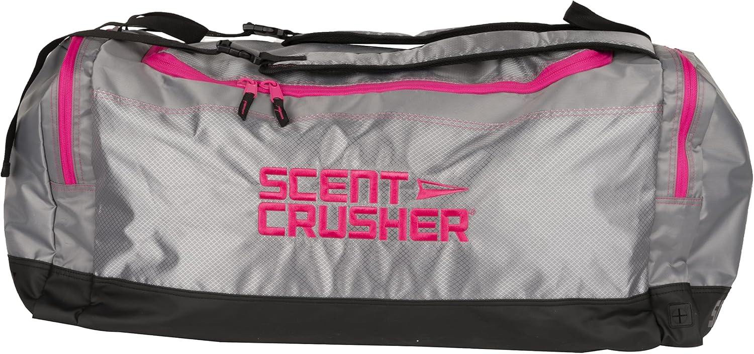 Scent Crusher Halo Series – Bolsa de equipo de caza rosa para mujer, elimina olores antes y después de la caza, elimina rápidamente los olores,