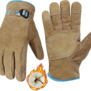 Guantes de trabajo con aislamiento impermeable, guantes térmicos de invierno para hombres y mujeres, compatible con pantalla táctil, guantes de Guantes de trabajo con aislamiento impermeable, guantes térmicos de invierno para hombres y mujeres, compatible con pantalla táctil, guantes de