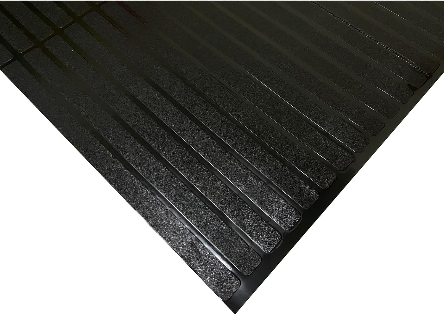 Floor Protector Collection – Alfombra protectora personalizable para interiores, impermeable, antideslizante, con diseño negro, para entrada, patio,