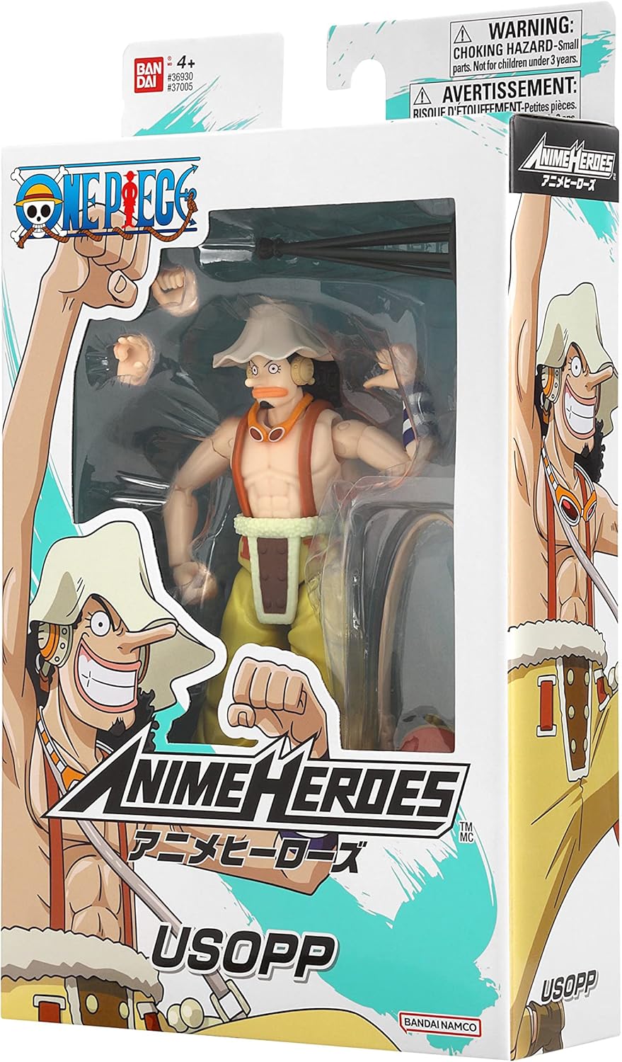 ANIME HEROES – Una pieza – Figura de acción Usopp