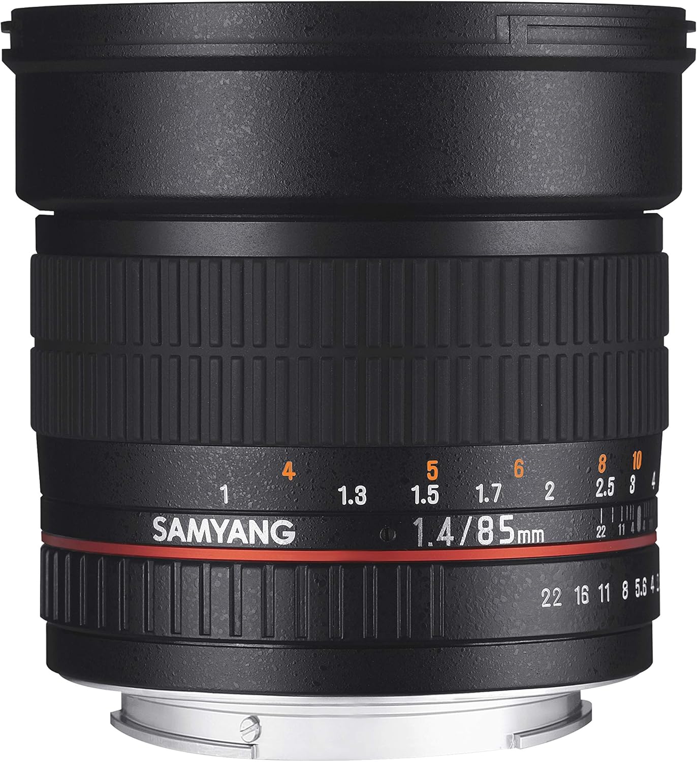 Lente Samyang, F1.4 de 3.35 pulgadas