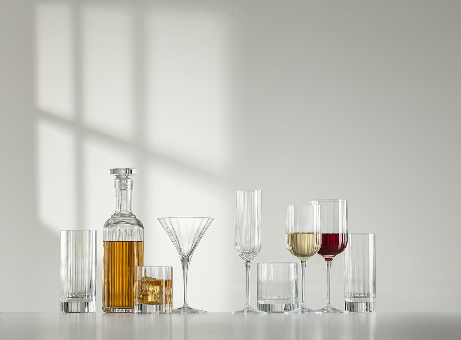 Luigi Bormioli Bach Spirits – Botella con tapón de vidrio, 23.75 onzas, transparente