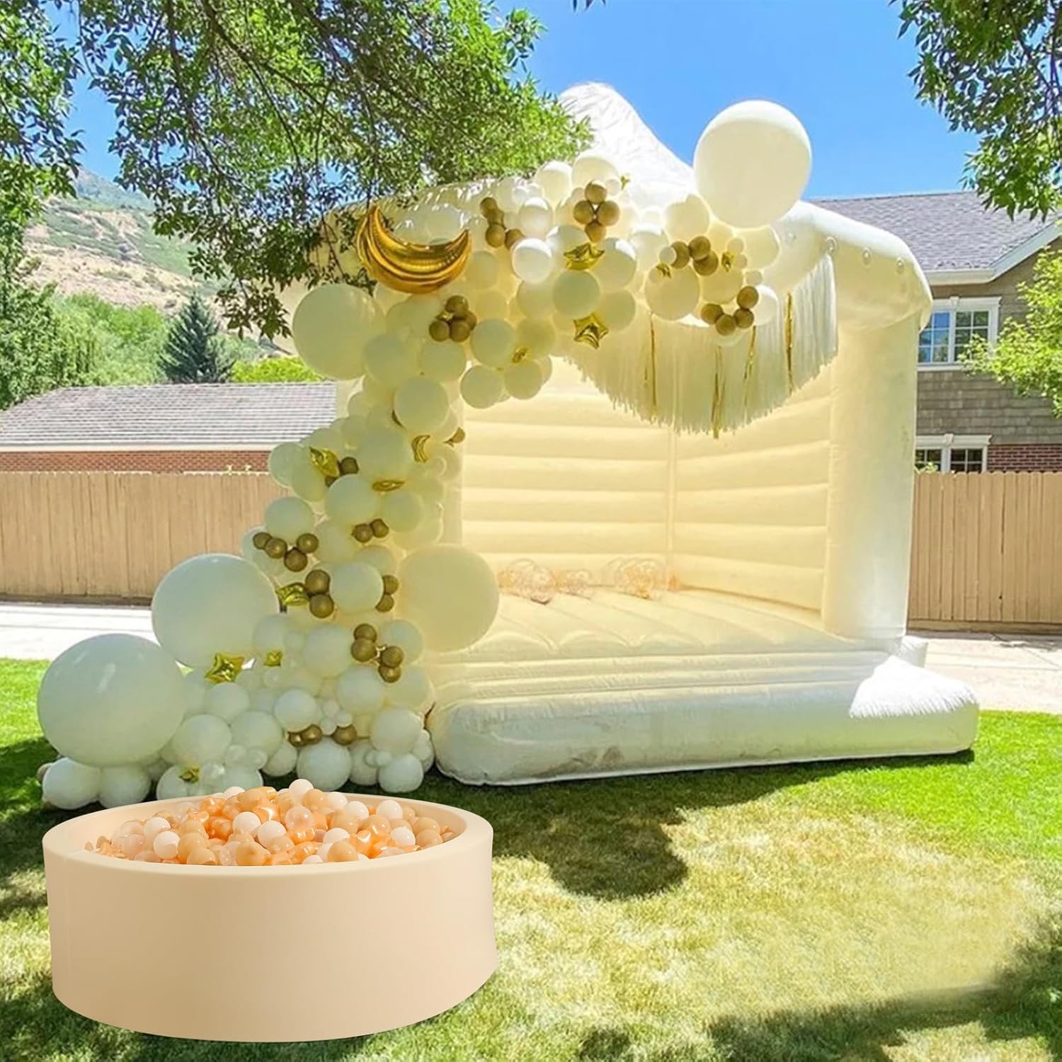 Realhaha Pelotas de piscina para bebés, temática oceánica, paquete de 100 unidades, crea una aventura submarina para tu pequeño