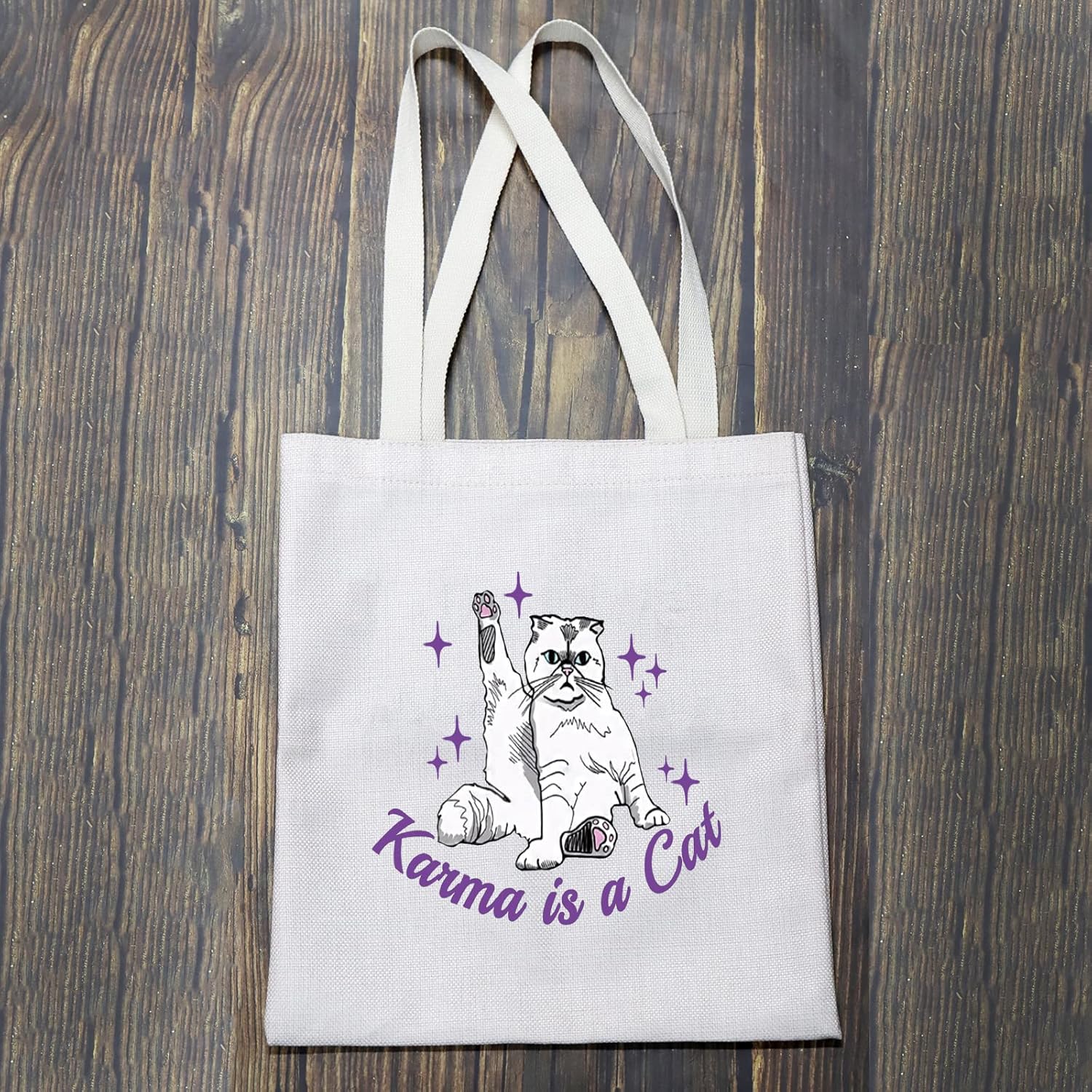 BLUPARK Bolsa de compras inspirada en álbumes, bolsa de hombro para amantes de los gatos, mercancía cantante, regalo inspirado en el cantante, bolsa