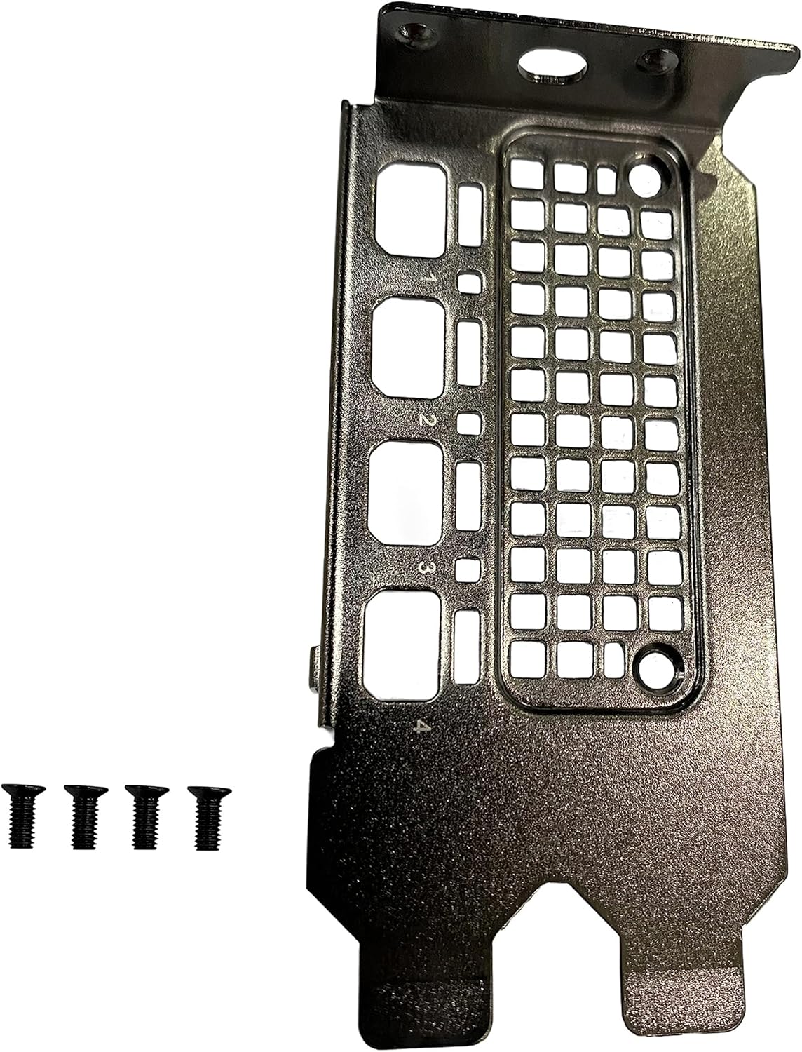 BestParts Nuevo reemplazo de soporte corto de perfil bajo para gráficos de video Nvidia Quadro RTX A2000 con tornillos