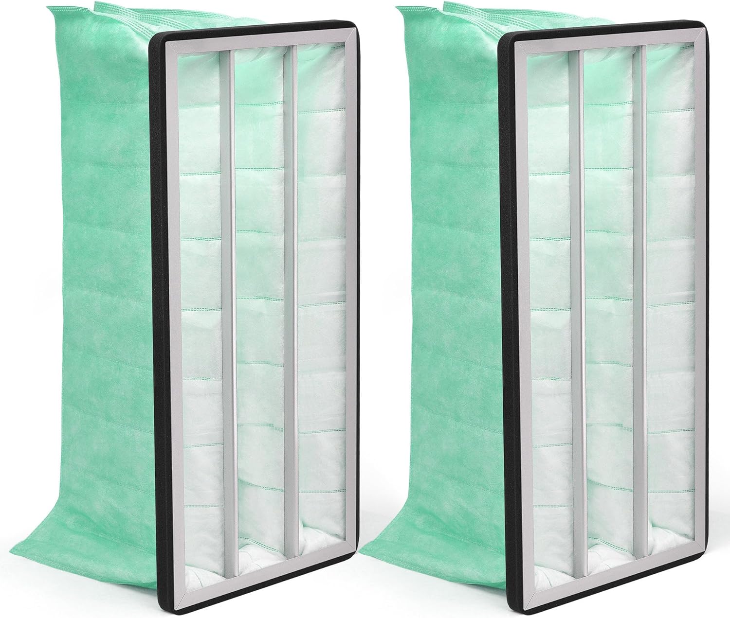 2 filtros de aire de bolsillo sintético MERV 11 para 750-ER Air-Tech HP Jet AFS-1000B AFS-1000C, 3 filtros de bolsa interior compatibles con JDS