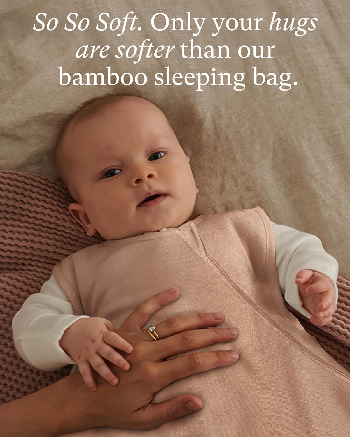 PurComfy Saco de dormir acolchado súper suave, 2.5 TOG de viscosa de bambú de primera calidad, saco de dormir cálido para bebé, manta gruesa para