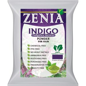 Zenia Tinte índigo en polvo para cabello y barba 7 onzas (7 onzas) Tinte para el cabello 100% natural Color de cabello a negro naturalmente 100% Zenia Tinte índigo en polvo para cabello y barba 7 onzas (7 onzas) Tinte para el cabello 100% natural Color de cabello a negro naturalmente 100%