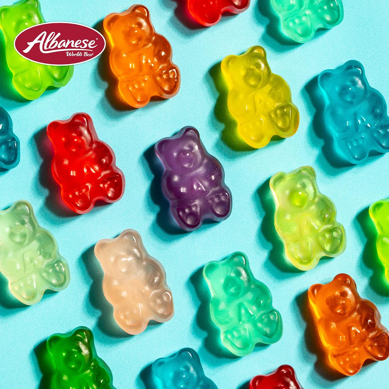 Albanese – Gomitas de ositos de fresa, 5 libras de caramelo