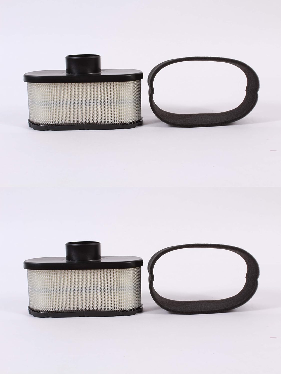 Paquete de 2 filtros de aire y prefiltros originales Kawasaki 11029-0031 para 11013-0752 y 11013-7046