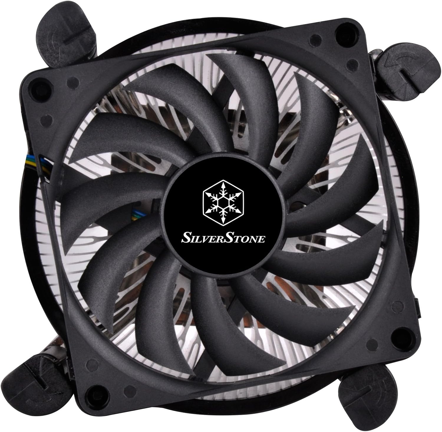 SilverStone Technology Silverstone NT08-115XP – Enfriador de CPU de perfil bajo de 1.299 in de altura para CPU Intel LGA115X y LGA1200,