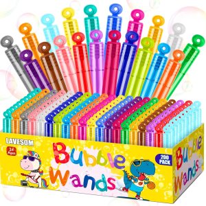 200 mini varitas de burbujas de 20 colores, juguetes de fiesta para niños, hora del baño, regalos de verano al aire libre, celebración de Navidad, 200 mini varitas de burbujas de 20 colores, juguetes de fiesta para niños, hora del baño, regalos de verano al aire libre, celebración de Navidad,