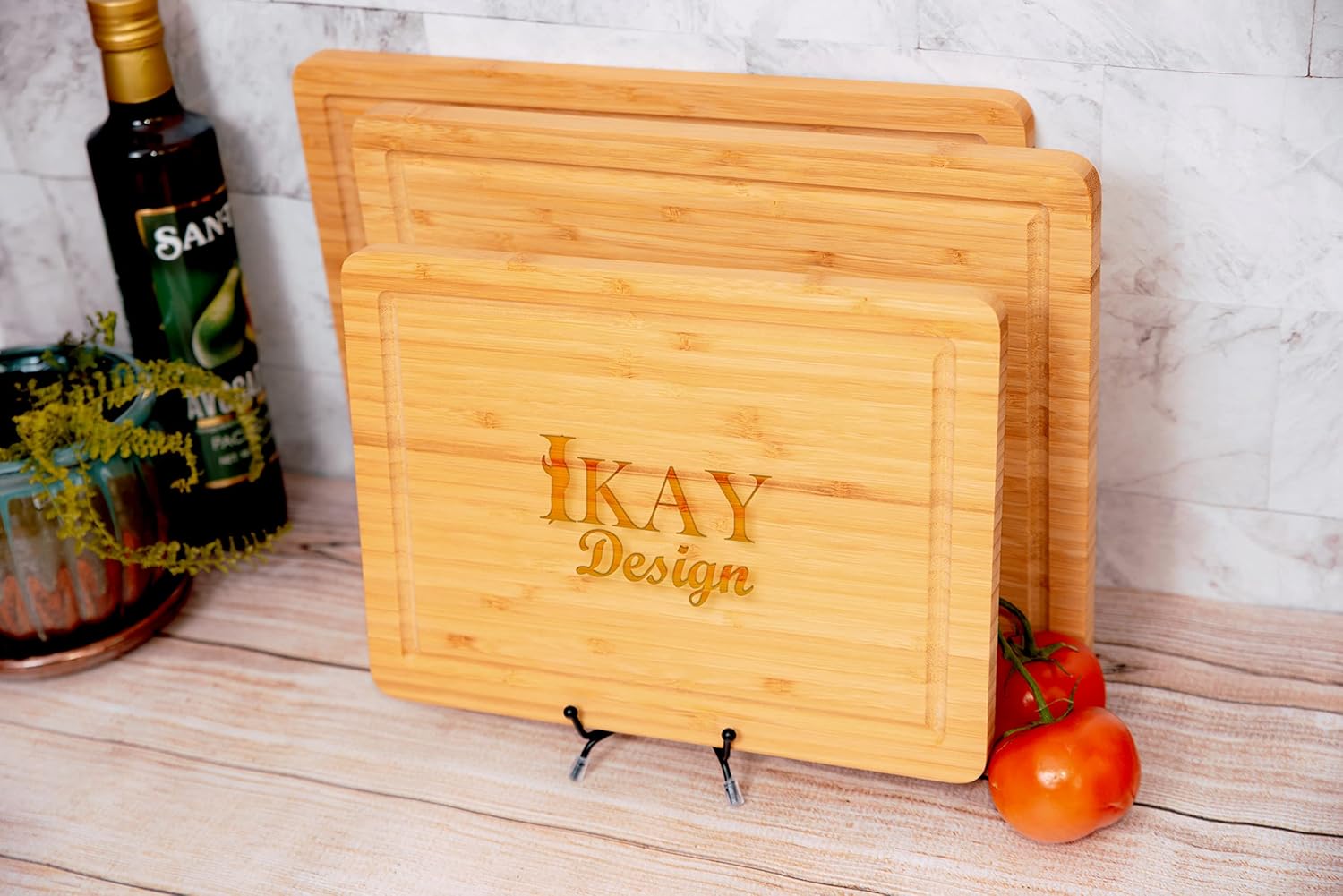 Ghost Cutting Board, Ghost Decor Gothic Kitchen, Halloween Cutting Board, Bats! engraved on Bamboo Cutting Board, Halloween Party Décor