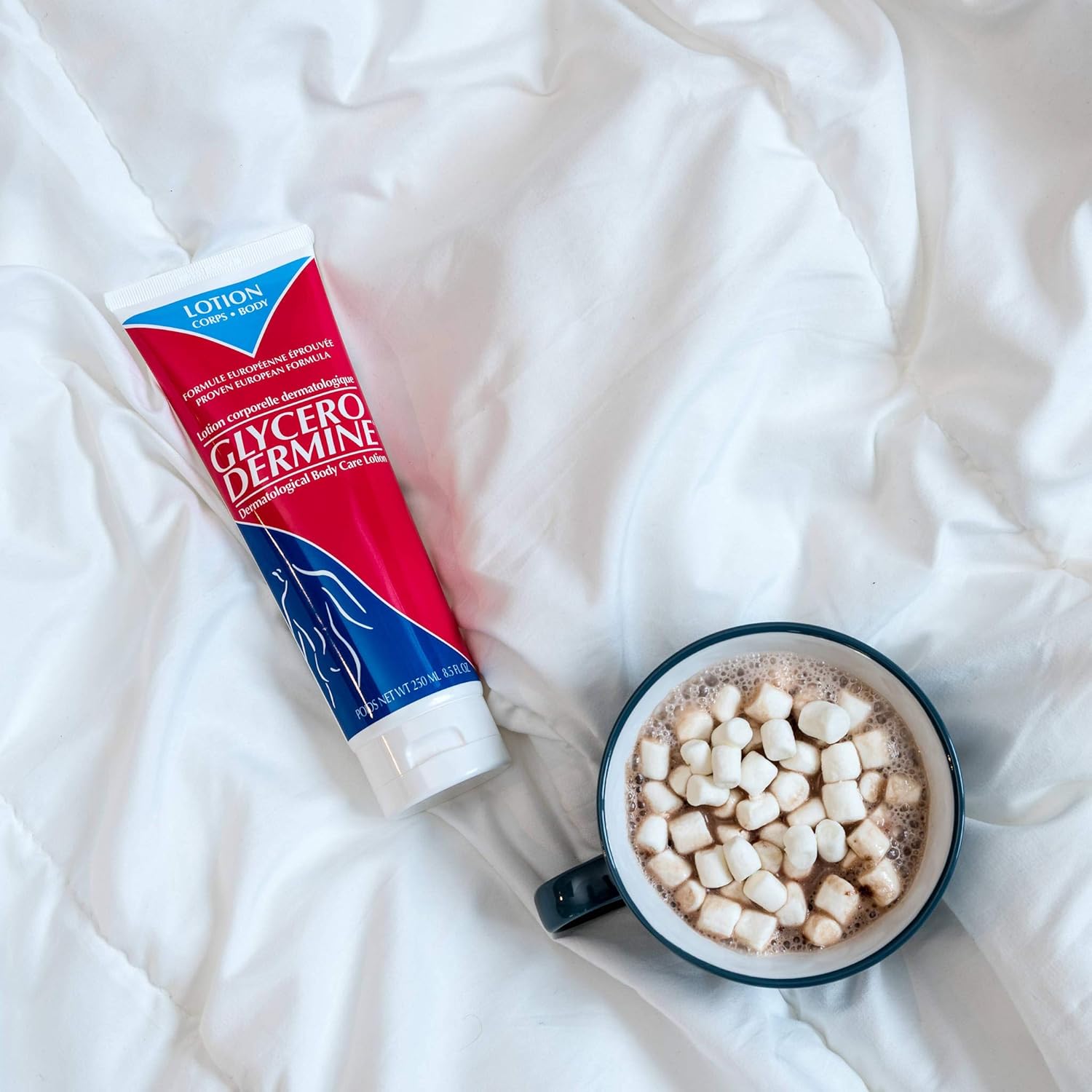 Loción Corporal 8.5 fl oz- Crema Hidratante, Pies de Manos y Hidratante Corporal, con Glicerina