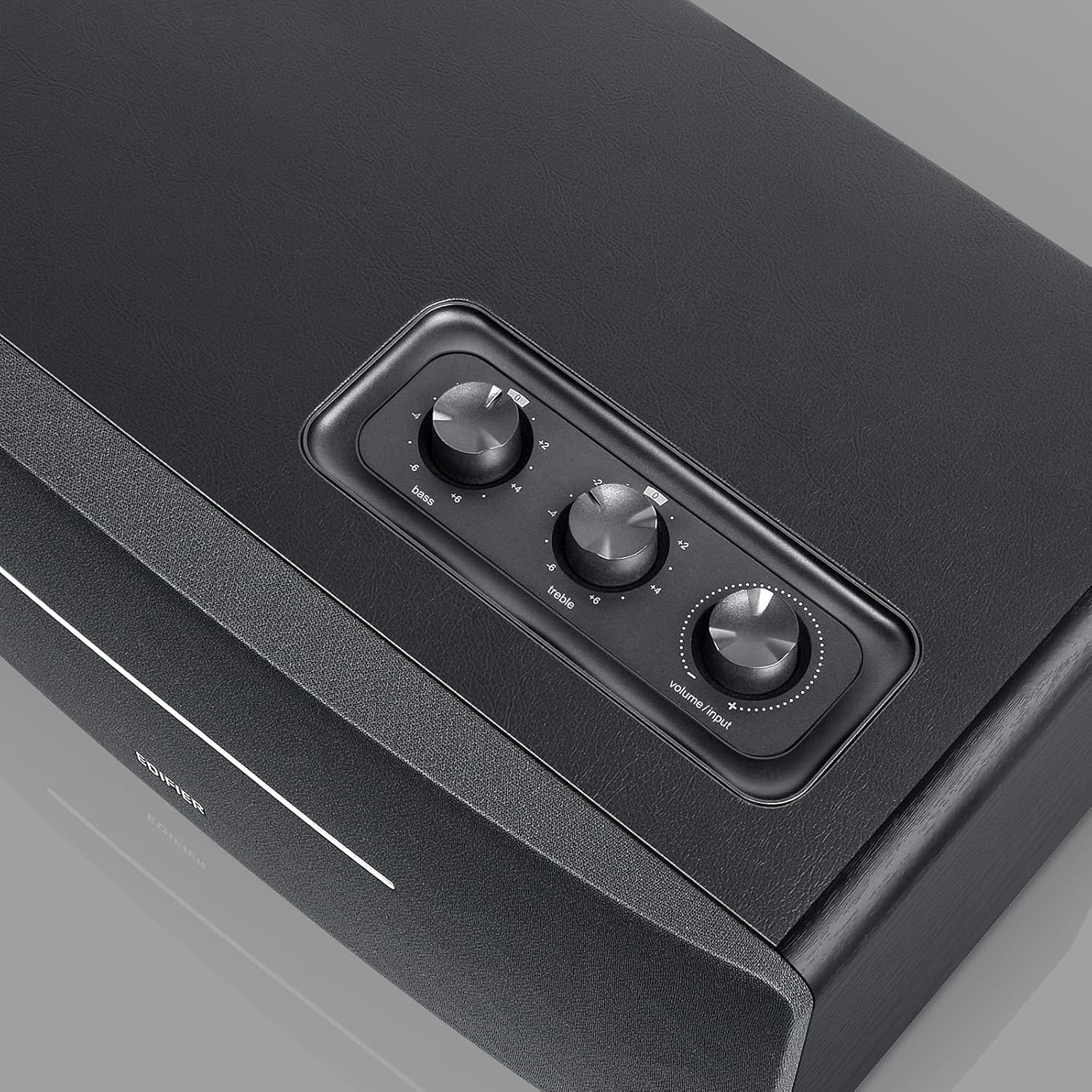 Edifier Altavoz de mesa D12 – Altavoz Bluetooth estéreo de escritorio integrado – Altavoz inalámbrico para computadora para uso de escritorio – 70
