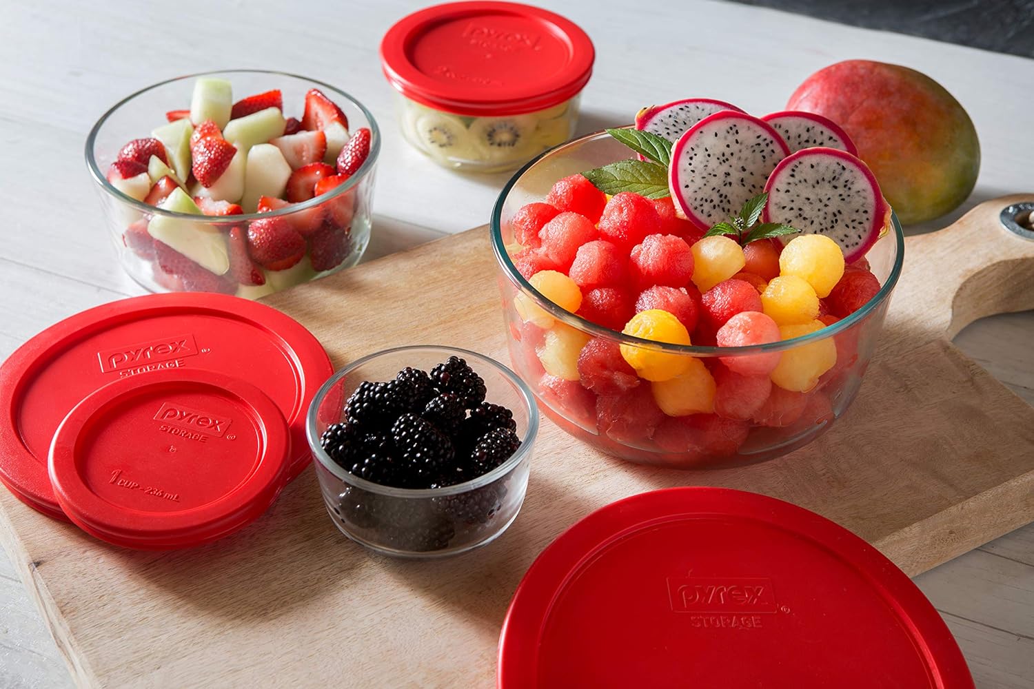 Pyrex Simply Store – Vaso de cristal para almacenar alimentos