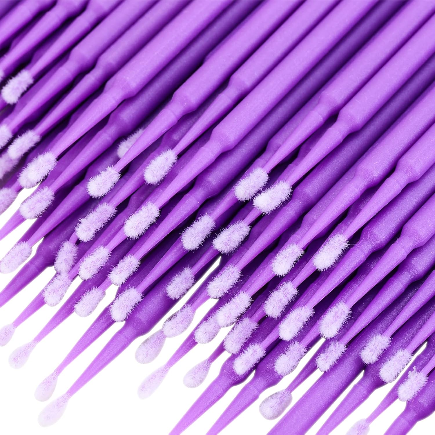 1000 microaplicadores desechables para extensiones de pestañas, aplicadores dentales, aplicadores de micro hisopos, aplicadores de micro pestañas,