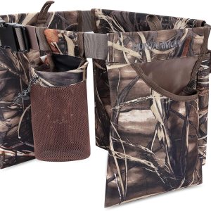 skiguard Cinturón de caza de paloma, cinturón ajustable con bolsas de concha, bolsa de juego transpirable con portador de botella de agua, cinturón skiguard Cinturón de caza de paloma, cinturón ajustable con bolsas de concha, bolsa de juego transpirable con portador de botella de agua, cinturón
