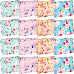 40 pañuelos florales de viaje de 3 capas, paquete delgado de bolsillo para cartera, pañuelos faciales, tamaño de viaje, artículos esenciales de 40 pañuelos florales de viaje de 3 capas, paquete delgado de bolsillo para cartera, pañuelos faciales, tamaño de viaje, artículos esenciales de